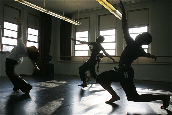 Students audition for the South Shore Dance Company at South Shore Centre for the Arts in gary, Saturday, Oct 23, 2010. (Tim Hunt | The Times)